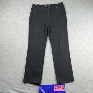 Gloria Vanderbilt Amanda Denim Jeans Womens Size 12P Black Casual Stretch